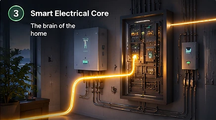 The smart electrical core of the home